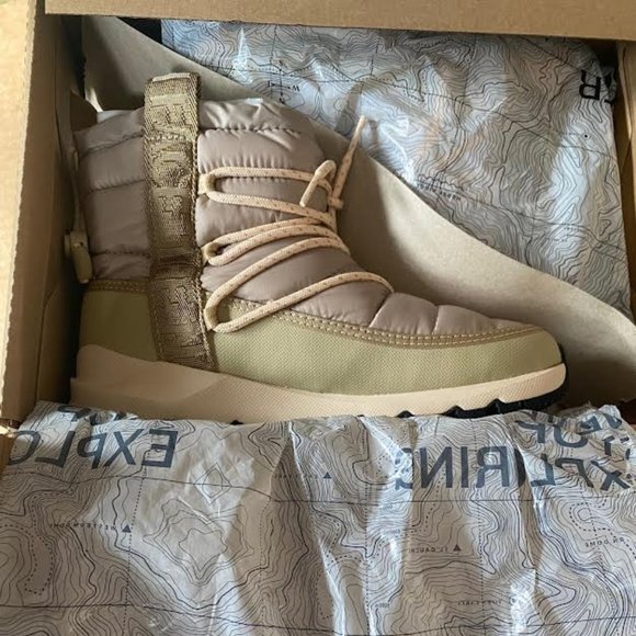 NIB $145 THE NORTH FACE Women 6 ThermoBall  Winter Puffer Snow Boots Insulated - Picture 9 of 10